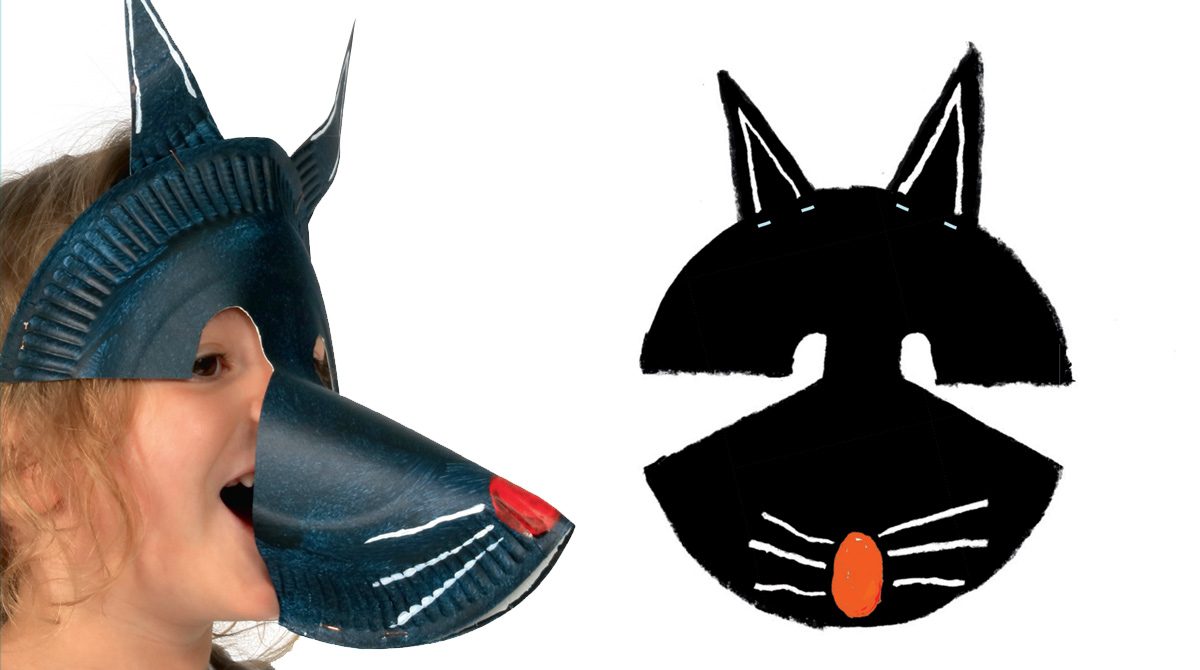 Masque loup décoré pour le carnaval - Idées conseils et tuto Masque et  déguisement